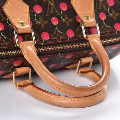 Louis Vuitton Monogram Cerises Speedy 25 8 of 11