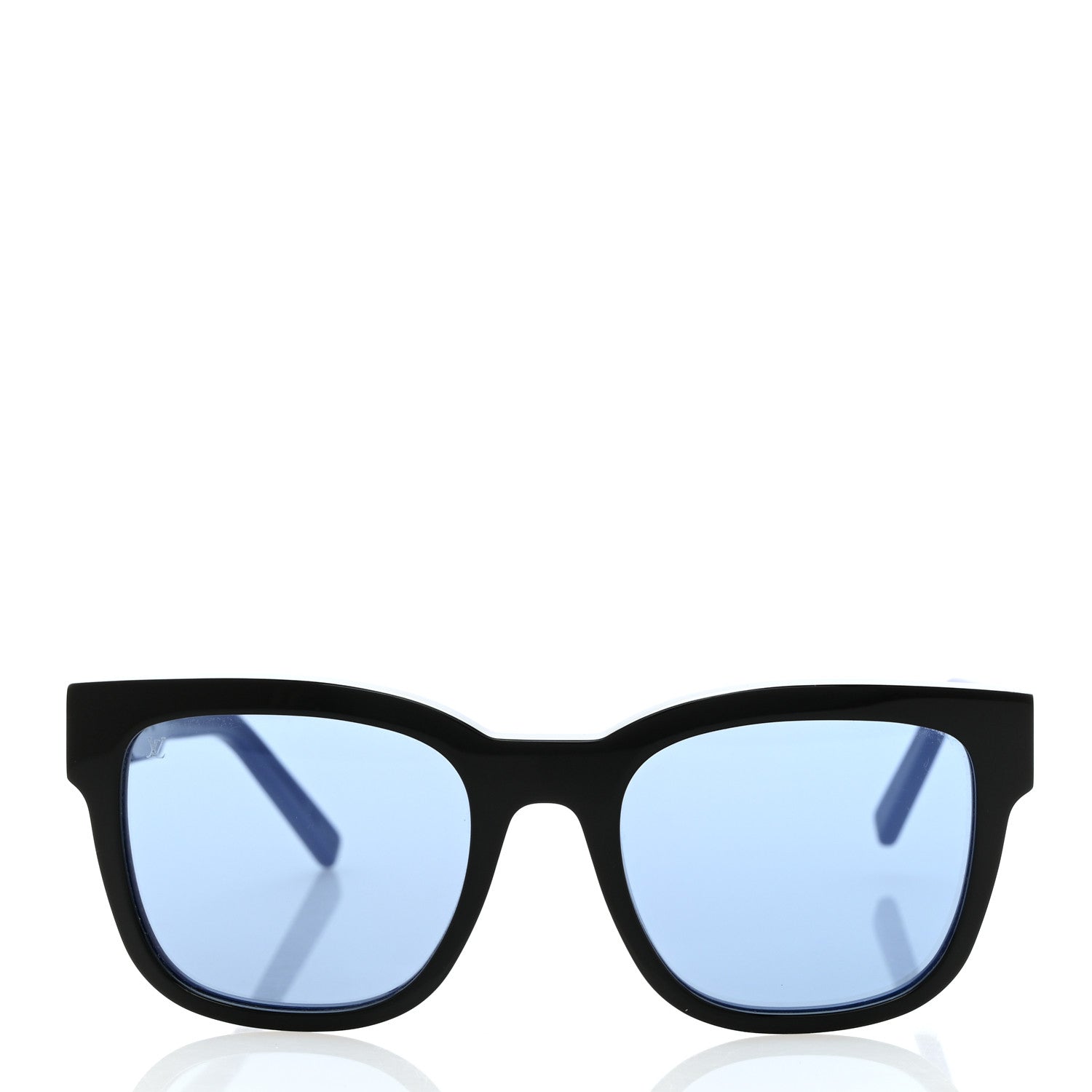 Louis Vuitton Acetate Outerspace Square Sunglasses Z1095W Black Blue 2 of 8