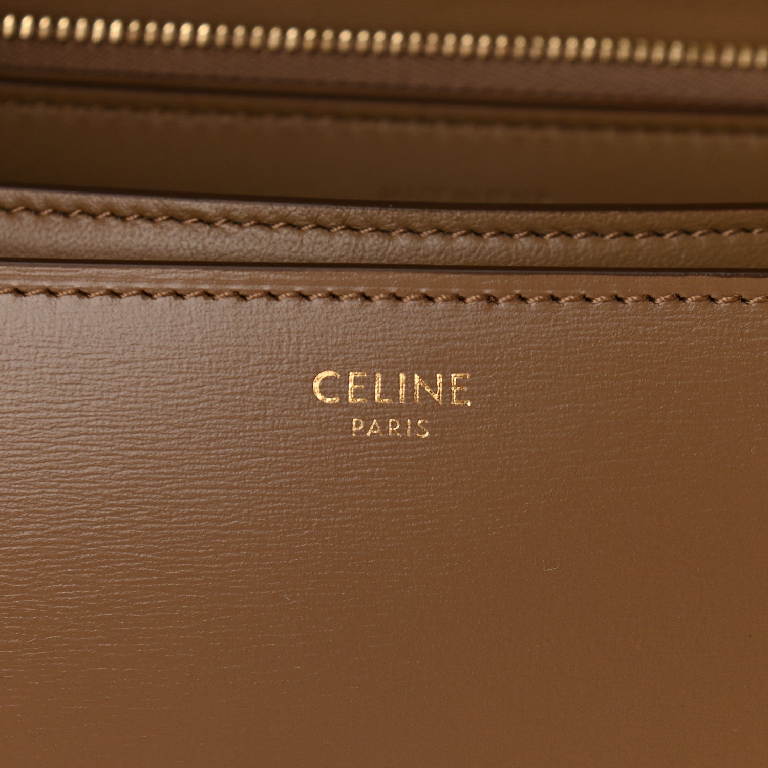 Celine Smooth Calfskin Medium Classic Box Flap Bag Light Camel 5 of 8