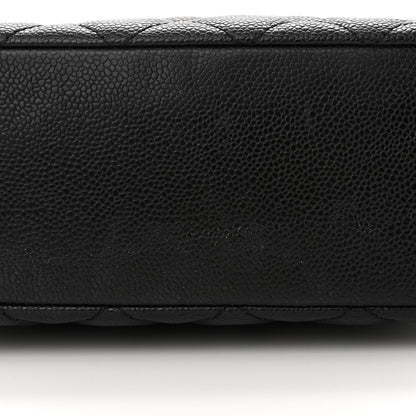 Chanel Caviar Quilted Petit Shopping Tote PST Black 13 of 14