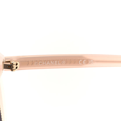 Chanel Acetate Chain Square Sunglasses 71709A Pale Pink 6 of 8