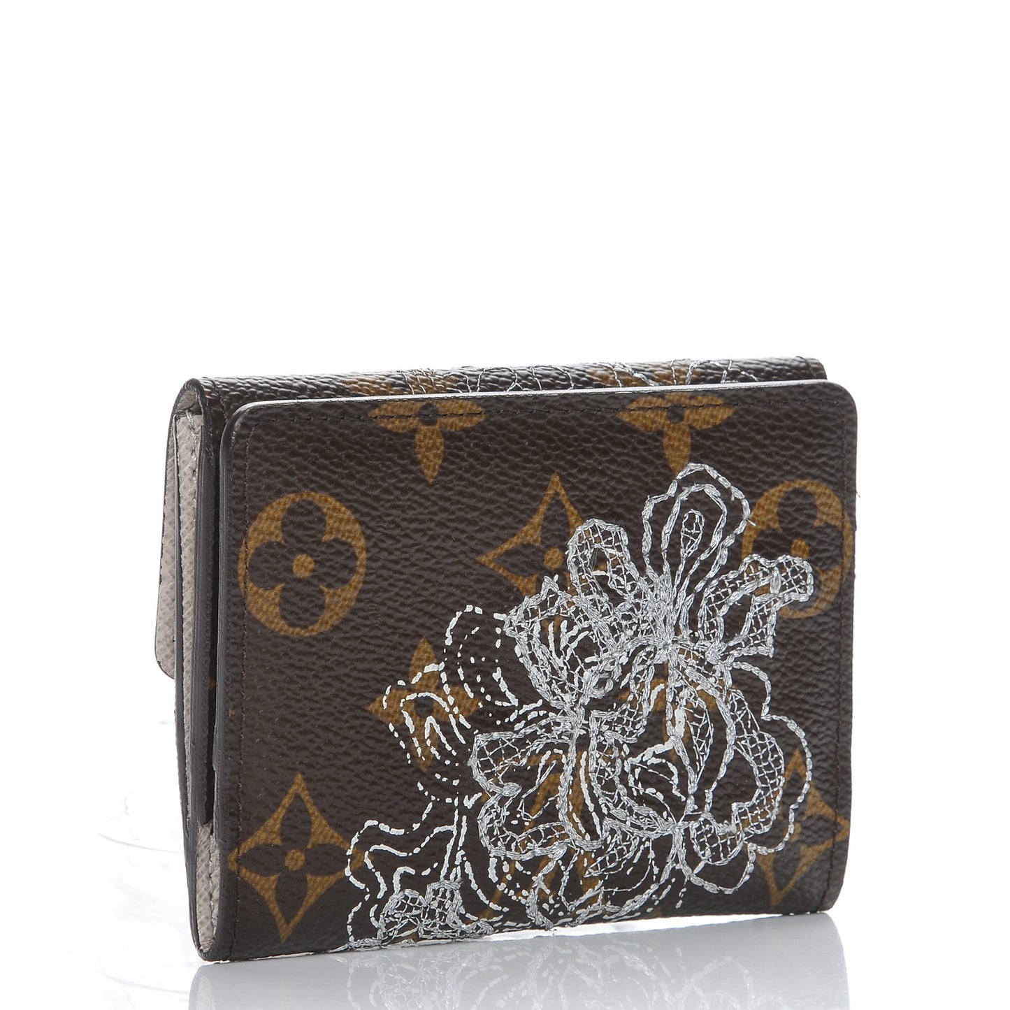 Monogram Dentelle Ludlow Wallet Silver