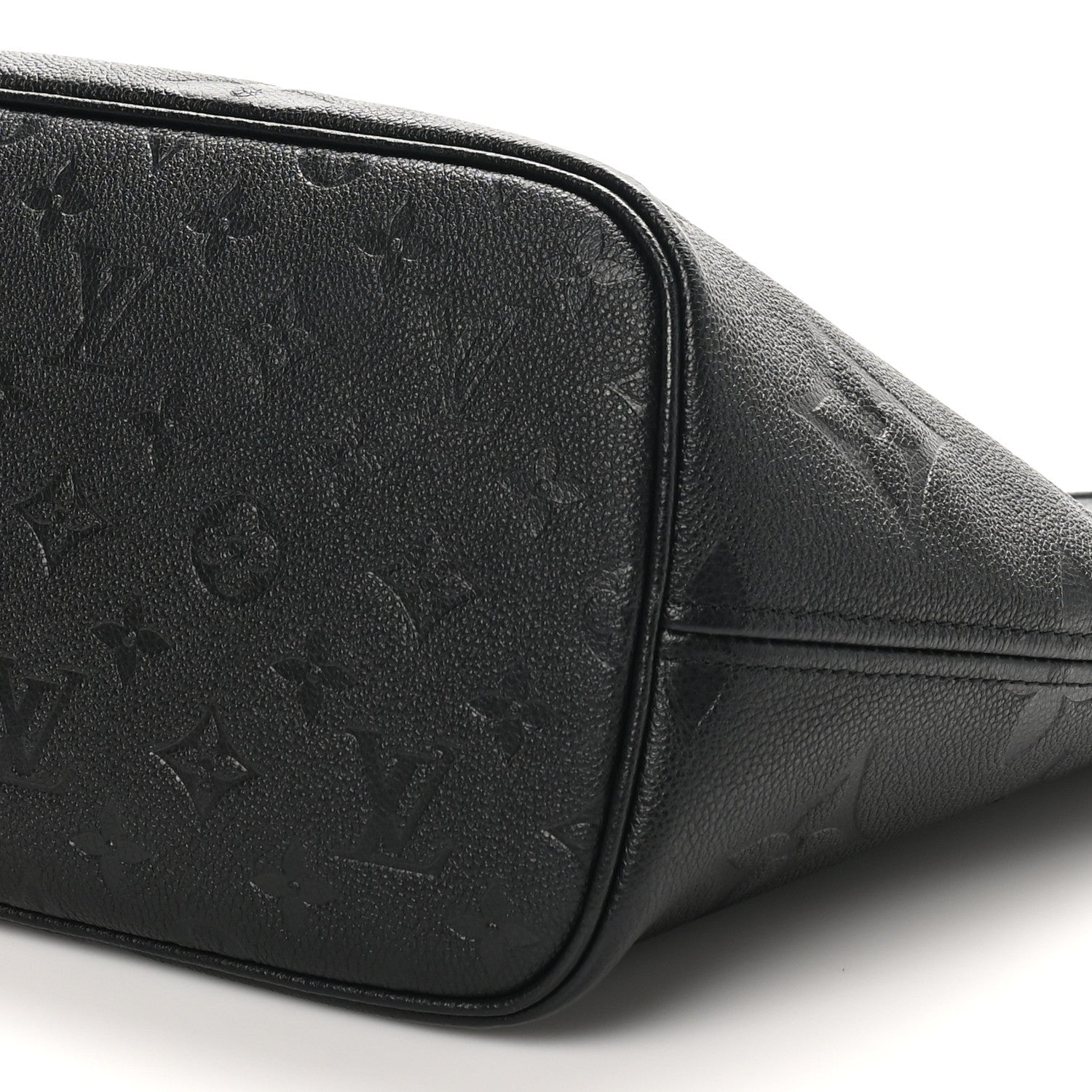 Louis Vuitton Empreinte Monogram Giant Neverfull MM Black 10 of 10