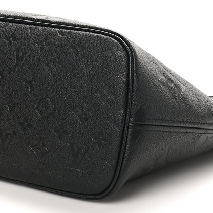 Louis Vuitton Empreinte Monogram Giant Neverfull MM Black 10 of 10
