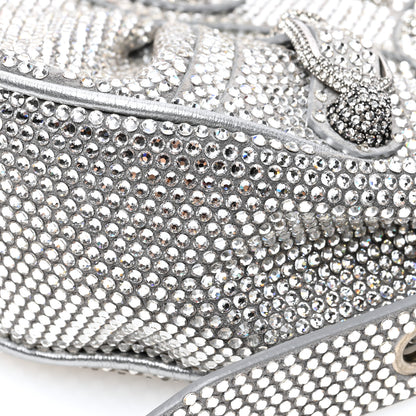 Balenciaga Rhinestone Encrusted Le Cagole Shoulder Bag XS Silver 10 of 10