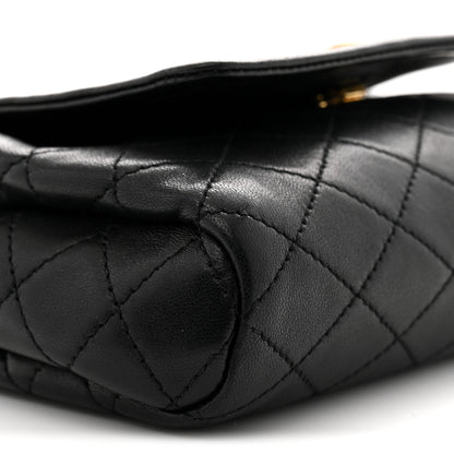 Saint Laurent Lambskin Quilted Monogram Mini Nolita Black 9 of 10