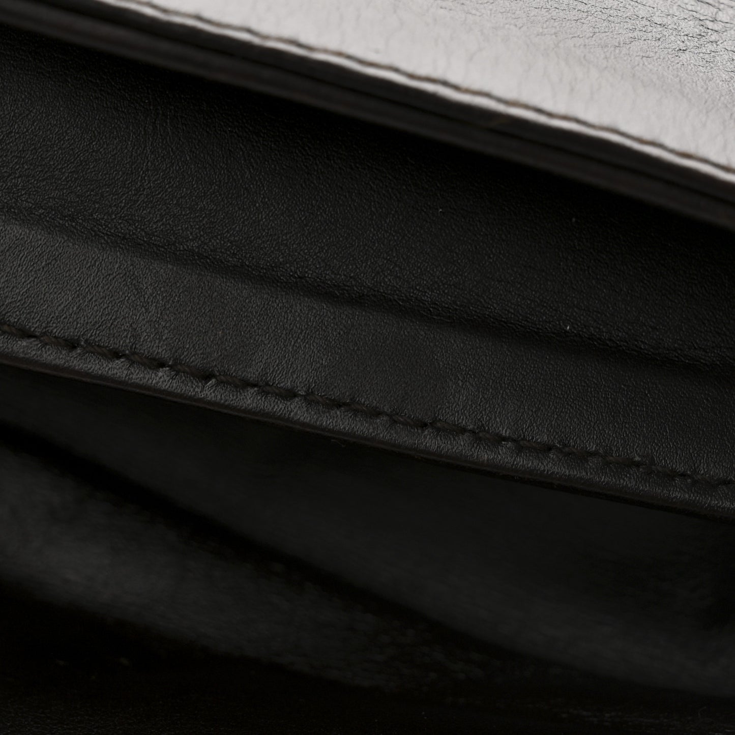 Nappa Intrecciato Messenger Bag Ebano