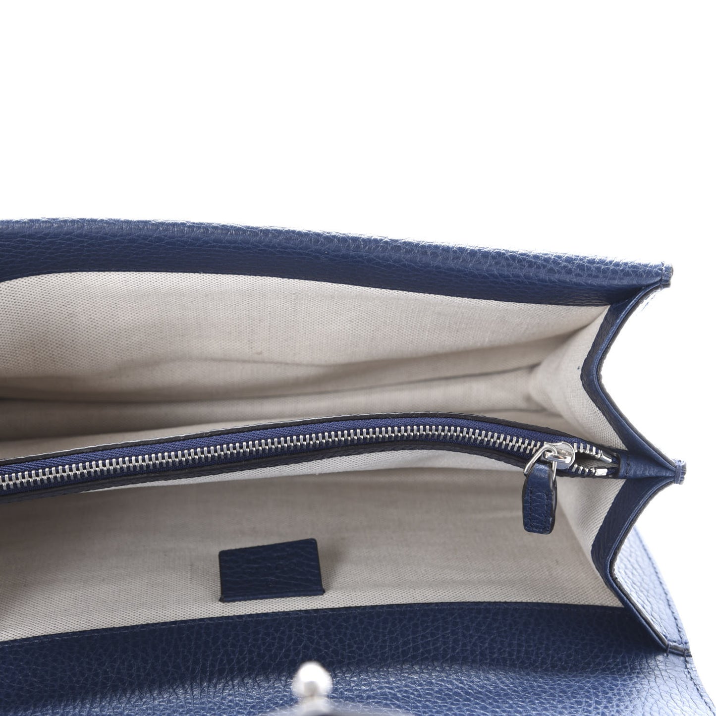 Dollar Calfskin Crystal Small Dionysus Shoulder Bag Blue Agata Montana Sapphire