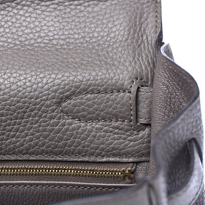 Hermes Togo Kelly Retourne 32 Etain 12 of 34