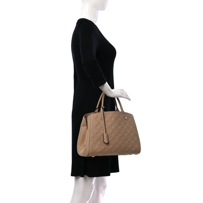 Louis Vuitton Empreinte Montaigne MM Beige Rose 2 of 10