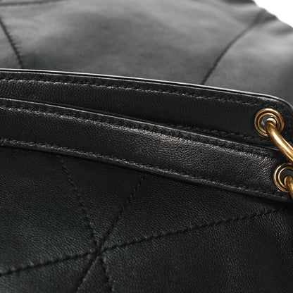 Saint Laurent SAINT LAURENT Lambskin Matelasse Monogram Large Jamie 4.3 Black 12 of 12