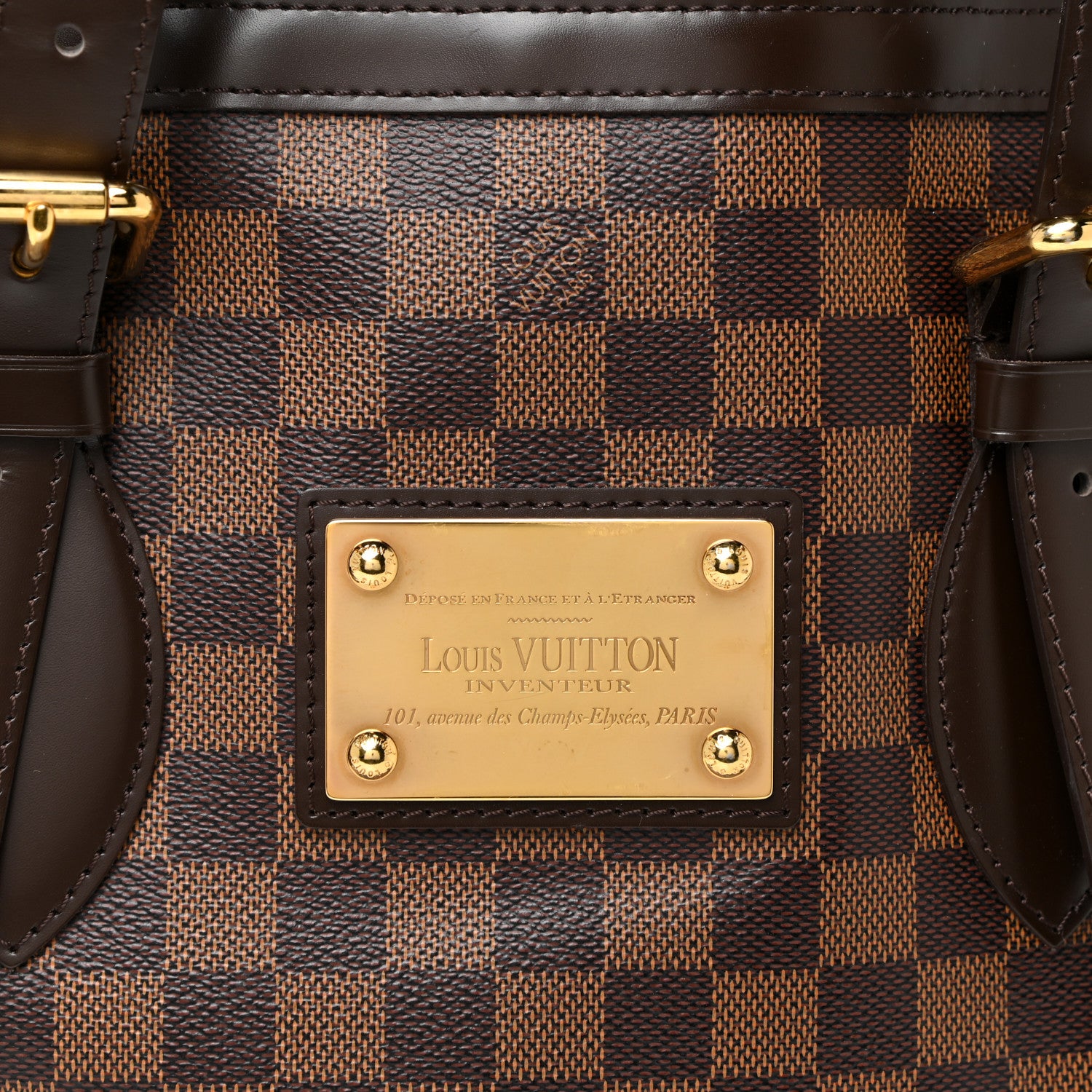 Louis Vuitton Damier Ebene Hampstead MM 7 of 19