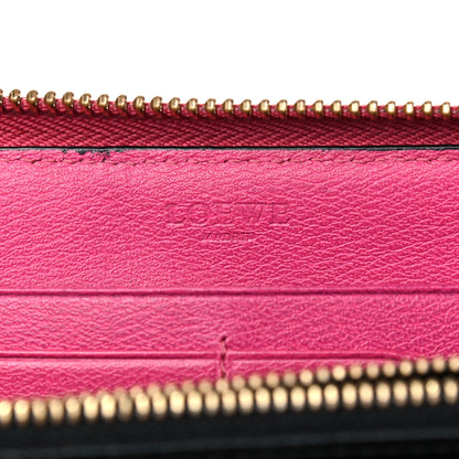 Loewe Calfskin Zip Around Wallet Pink 6 of 18