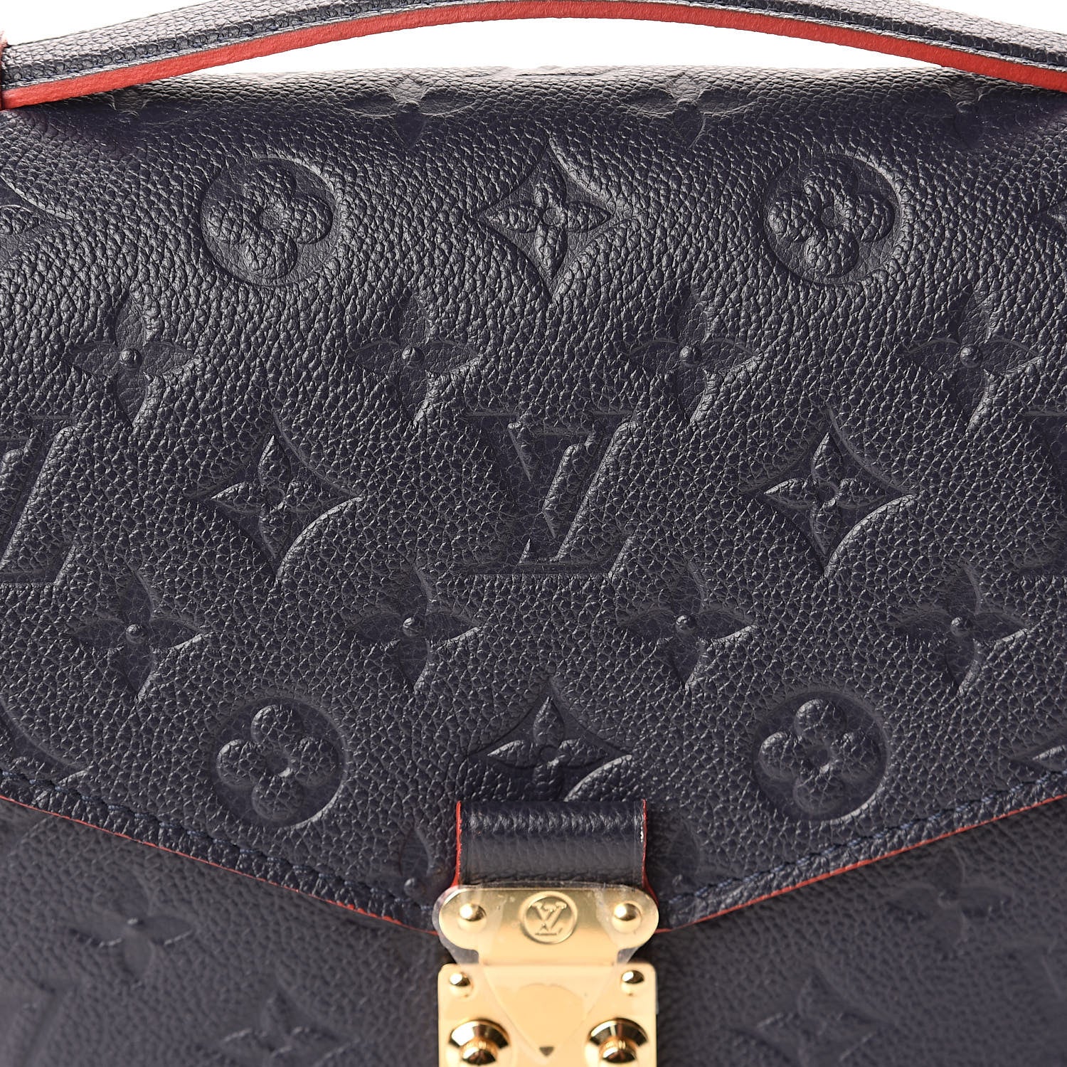 Louis Vuitton Empreinte Pochette Metis Marine Rouge 6 of 8