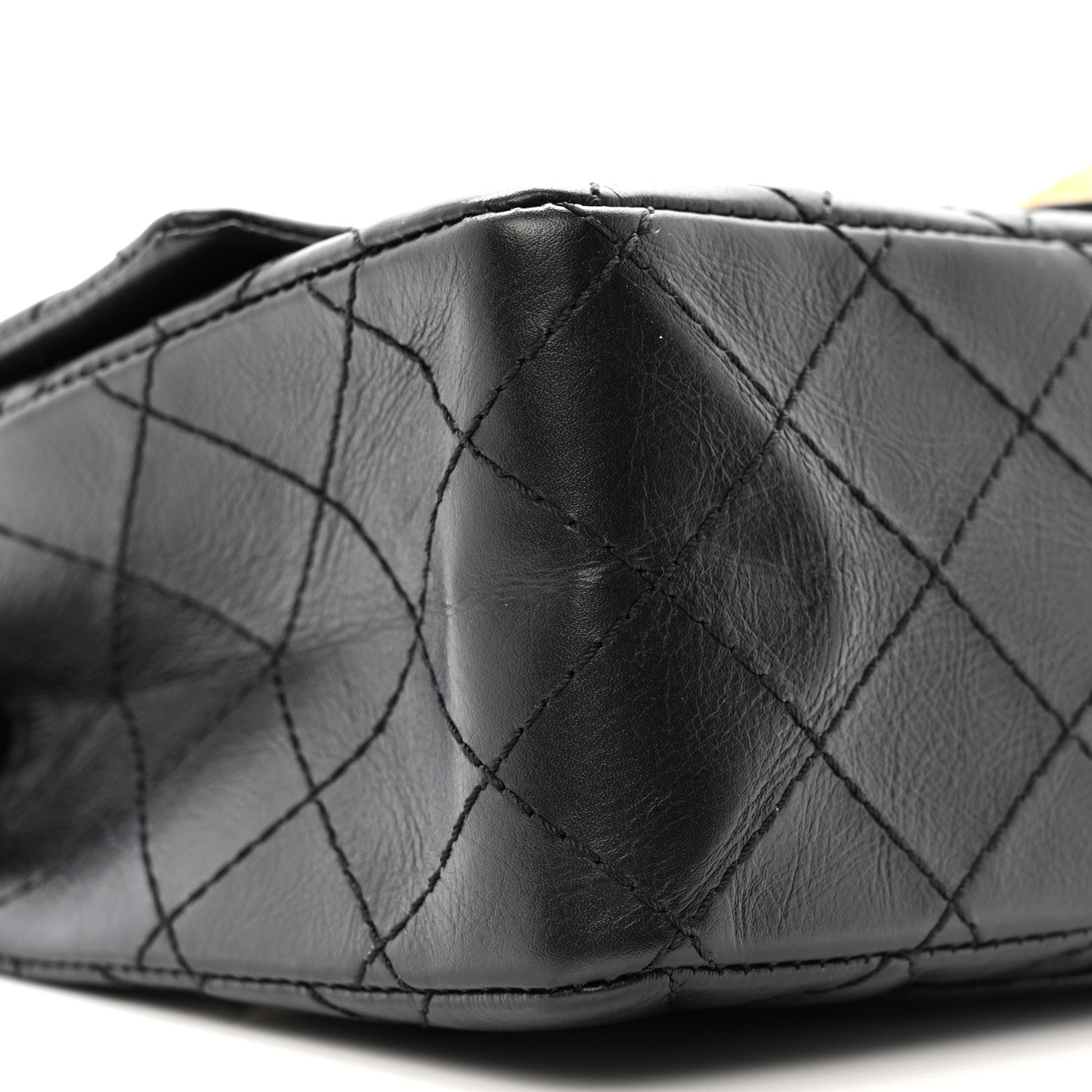Chanel Aged Calfskin Quilted 2.55 Reissue 225 Flap Black 9 of 11