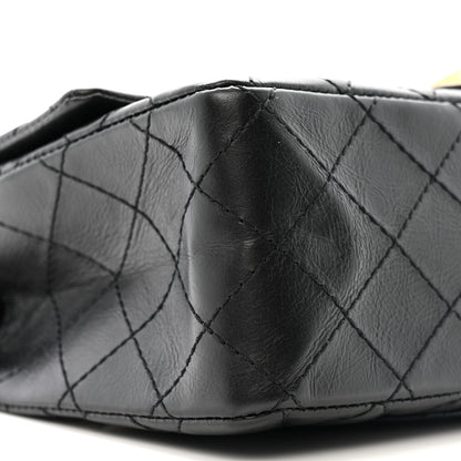 Chanel Aged Calfskin Quilted 2.55 Reissue 225 Flap Black 9 of 11