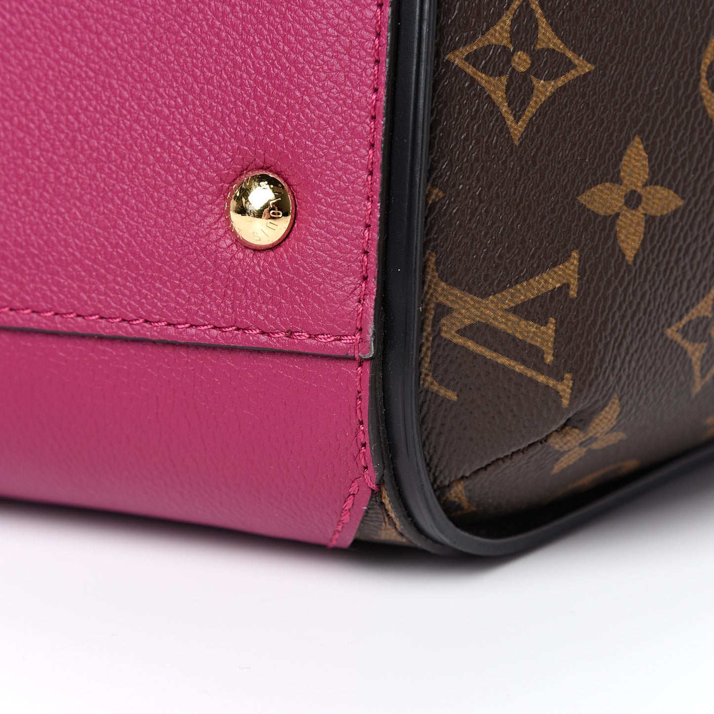 Calfskin Monogram Kimono Tote Grape