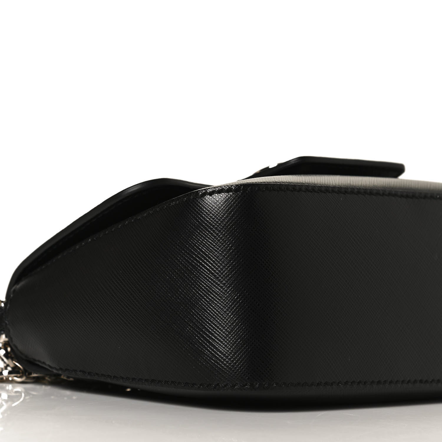 Salvatore Ferragamo Saffiano Paris Crossbody Bag Black 9 of 12
