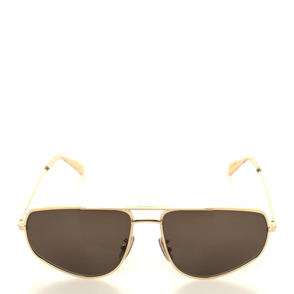 Celine Aviator Polarized Sunglasses CL40083U Gold 2 of 6