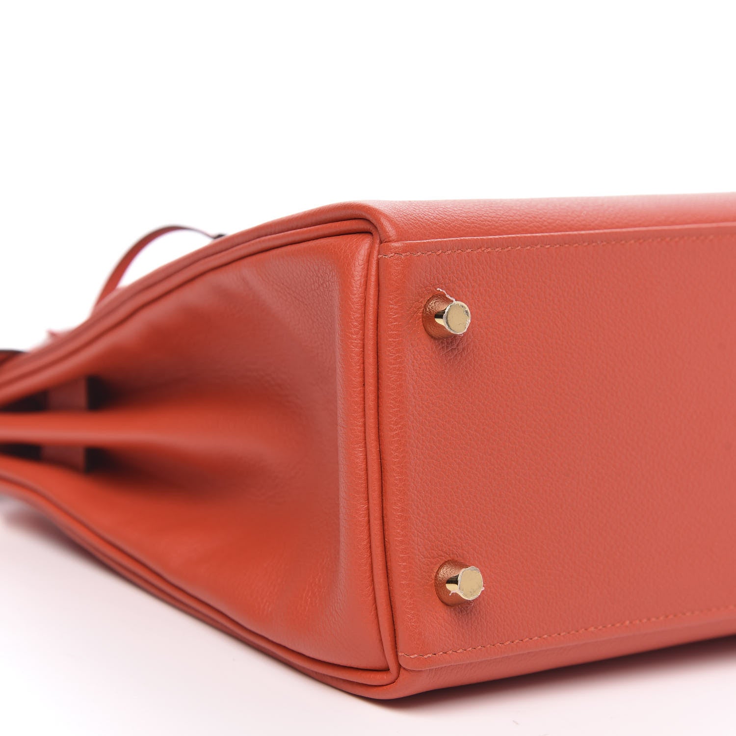 Hermes Taurillon Novillo Verso Kelly Retourne 28 Capucine 8 of 10