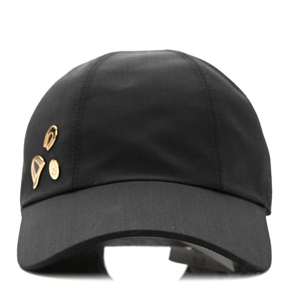 Hermes Cotton Canvas Serena Jump Cap 57 Black 3 of 8