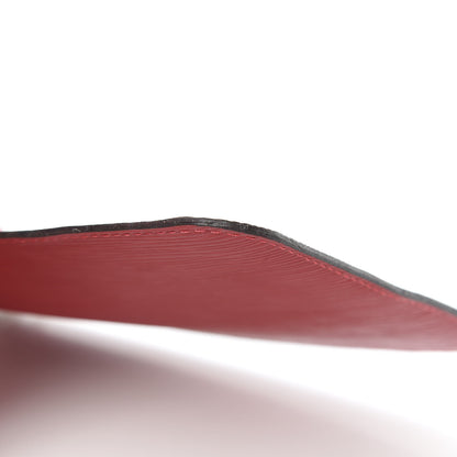 Louis Vuitton Epi Neverfull MM GM Pochette Carmine 10 of 10