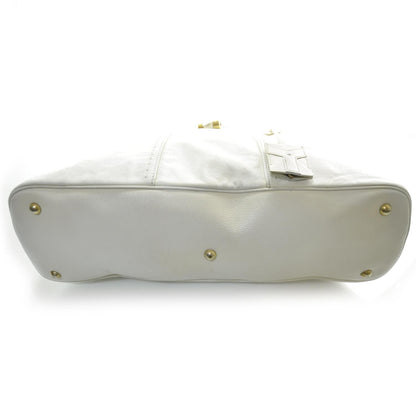 Saint Laurent Leather Large Muse Ivory 4 of 12