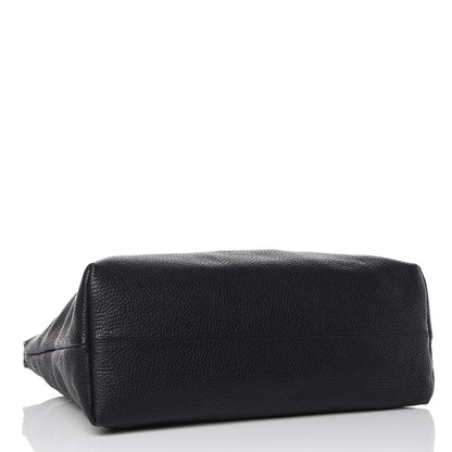 Burberry London Grainy Calfskin Medium Baynard Tote Black 4 of 11