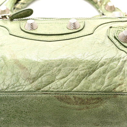 Balenciaga Agneau Giant 21 Silver Hardware City Vert Thyme 14 of 14
