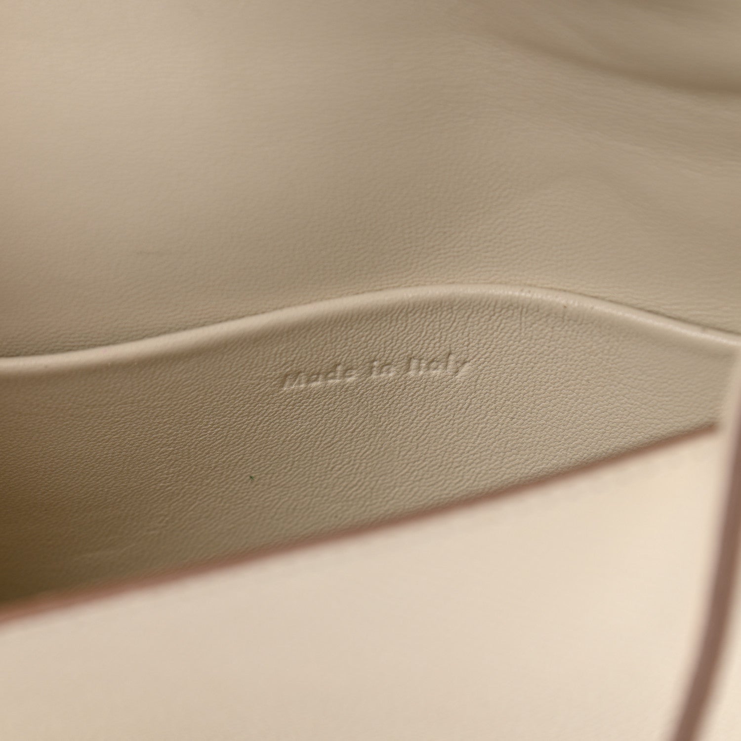 Celine Grained Calfskin Small Trotteur White 6 of 14