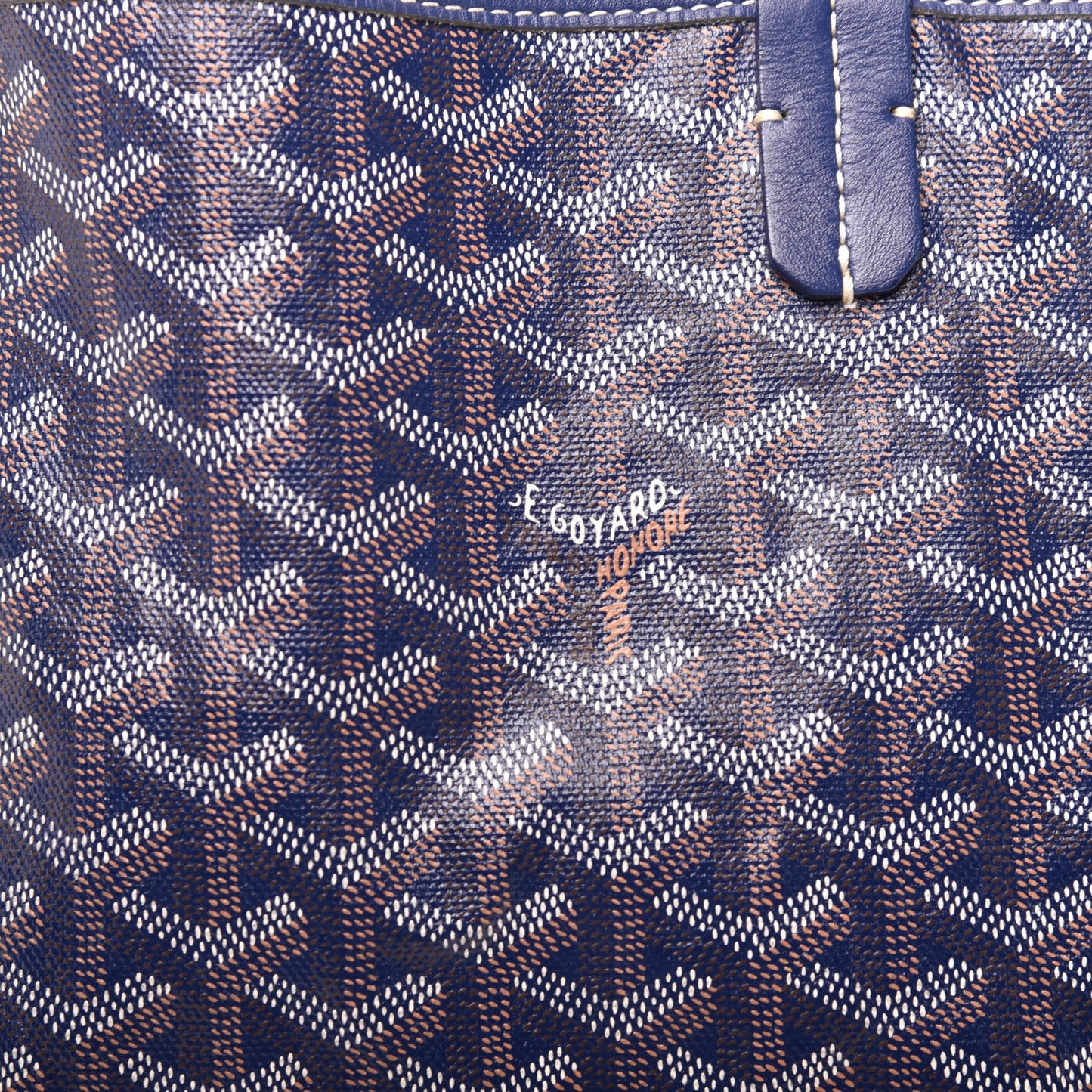 Goyardine Saint Louis PM Navy