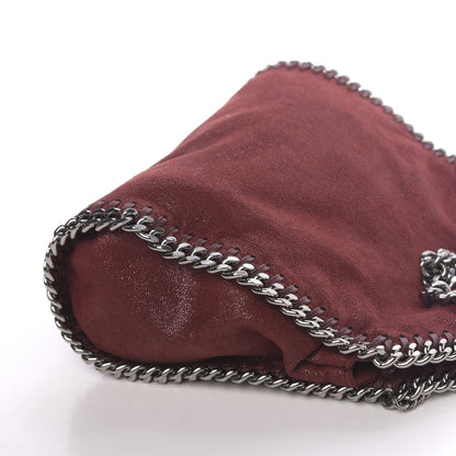 Stella McCartney Shaggy Deer Mini Falabella Fold Over Tote Ruby 11 of 13