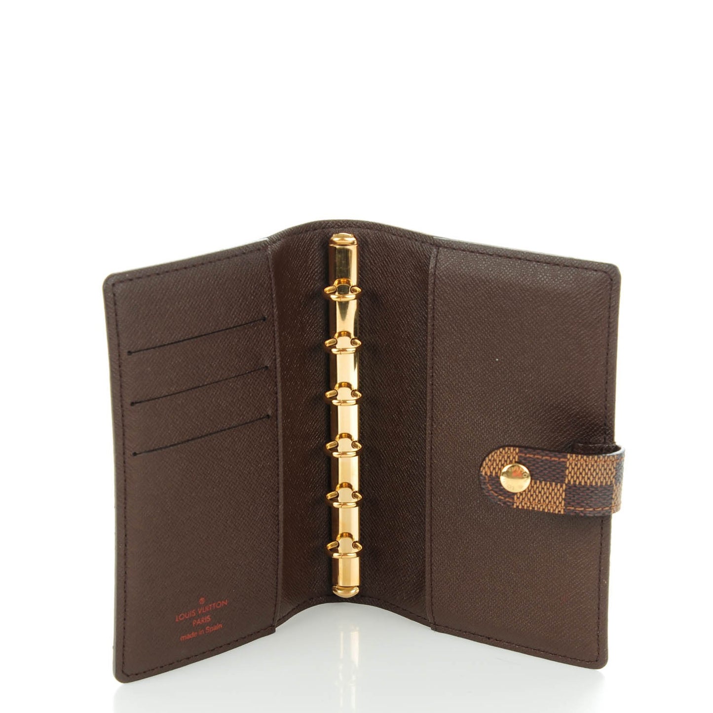 Damier Ebene Small Ring Agenda Cover