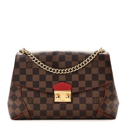 Louis Vuitton Damier Ebene Caissa Clutch Cherry 1 of 9