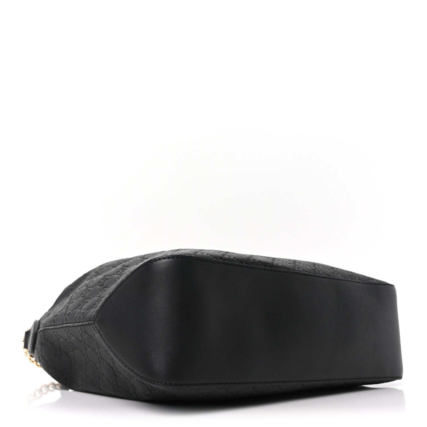 Gucci Guccissima Signature Large Linea A Hobo Black 4 of 10
