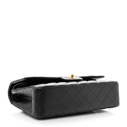Chanel Lambskin Quilted Medium Double Flap Black 4 of 12
