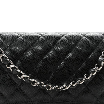 Chanel Caviar Quilted Medium Double Flap Black 8 of 11