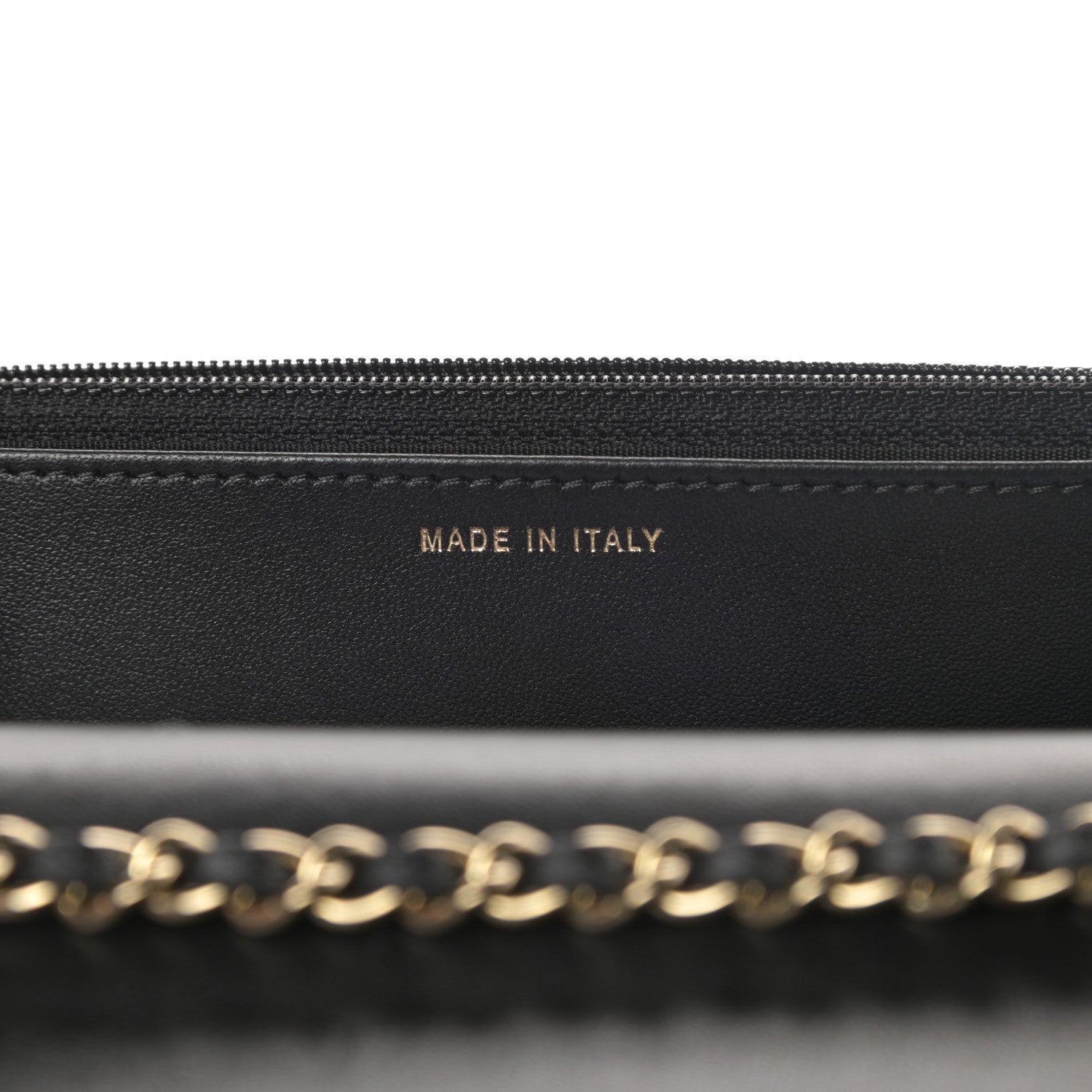 Chanel Lambskin Quilted Trendy CC Wallet On Chain WOC Black 7 of 14