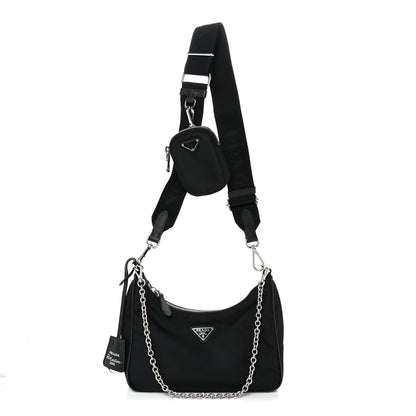 Prada Nylon Re-Edition 2005 Shoulder Bag Black 1 of 10