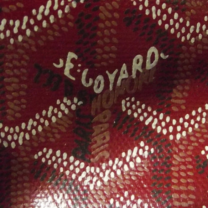 Goyard Ambassade Soft Suitcase Red 10 of 11