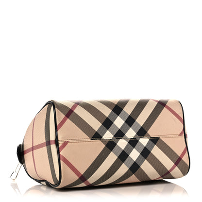Burberry Nova Check Small Chester Bowling Bag Black 4 of 20
