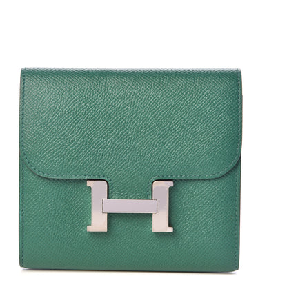 Hermes Epsom Constance Short Wallet Cactus 1 of 6