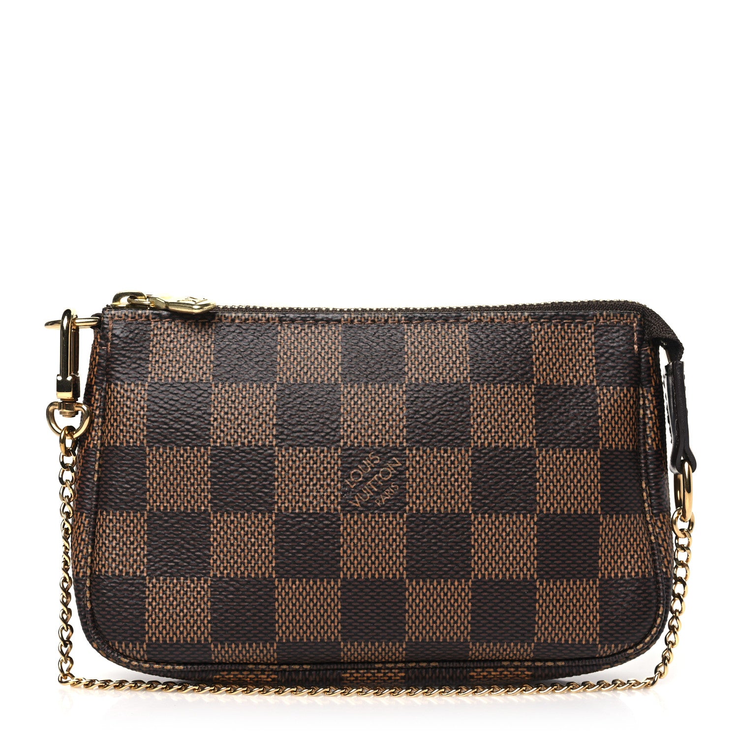 Louis Vuitton Damier Ebene Mini Pochette Accessories 1 of 10