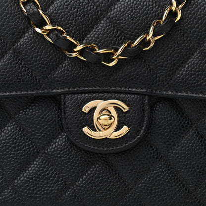 Chanel Caviar Quilted Mini Square Flap Black 8 of 10