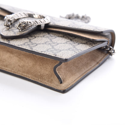 Gucci GG Supreme Monogram Super Mini Dionysus Shoulder Bag Taupe 8 of 9