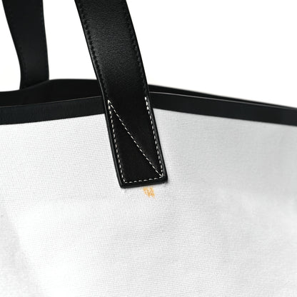 Celine Textile Medium Made In Tote Black White 9 of 9