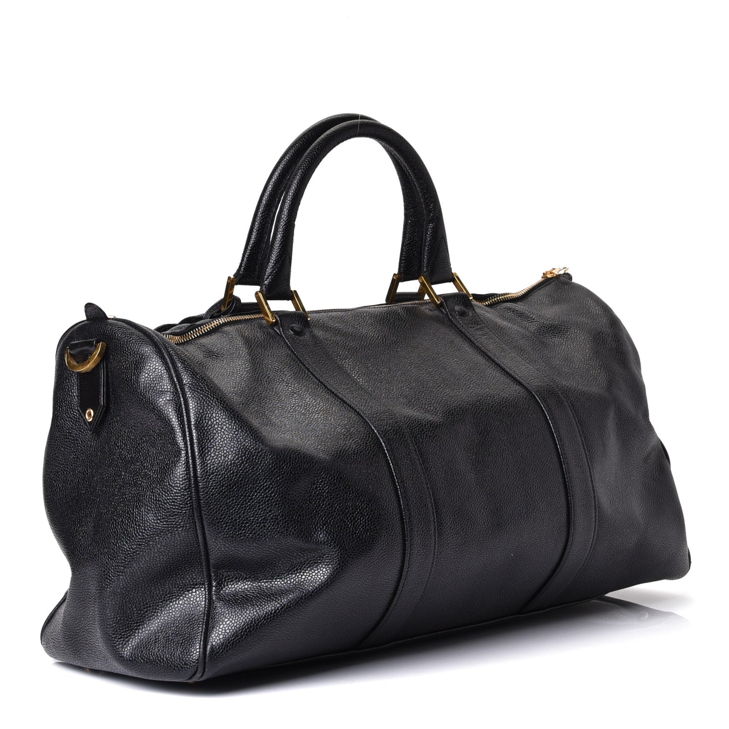Caviar Timeless CC Duffel Bag Black
