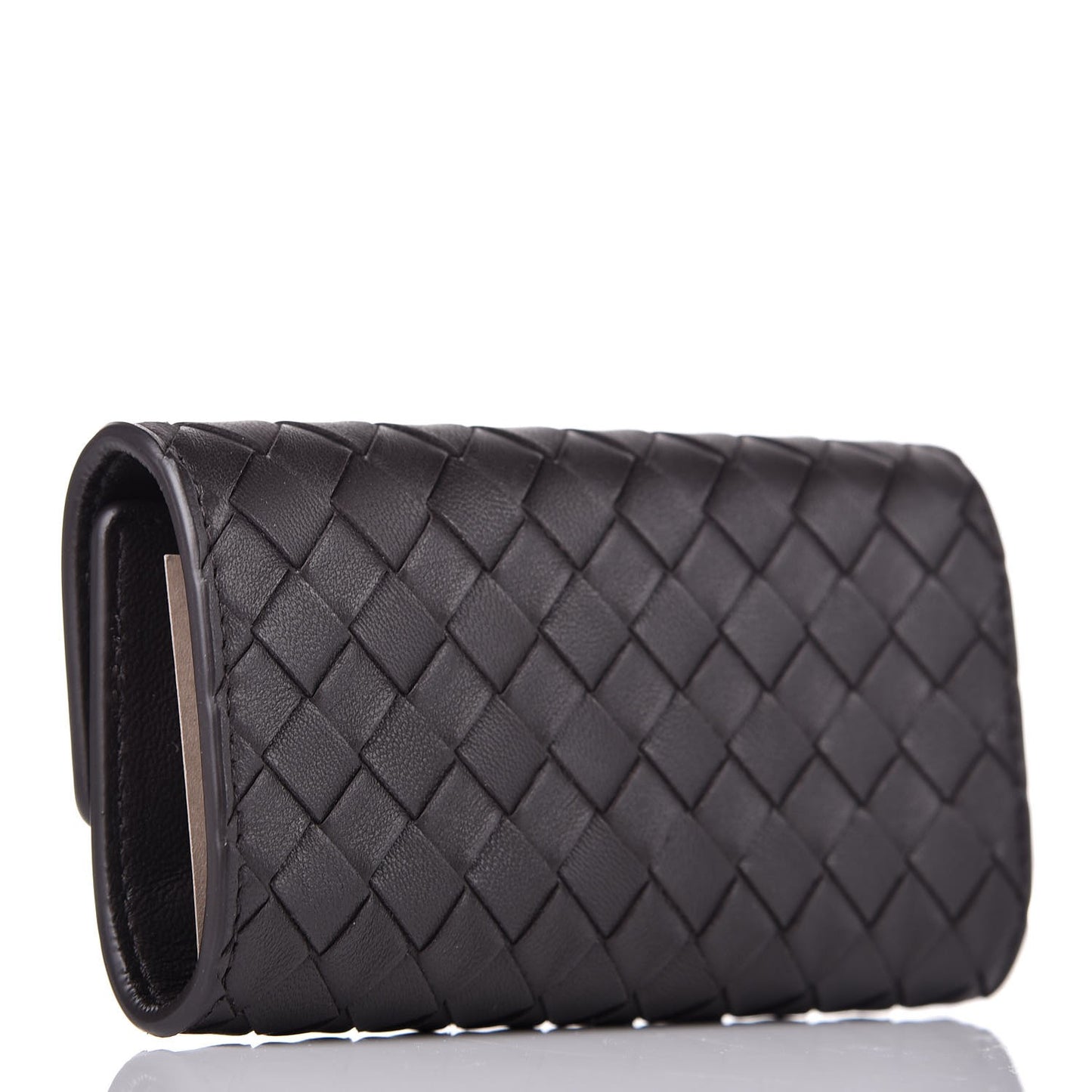 Nappa Intrecciato 6 Key Holder Espresso