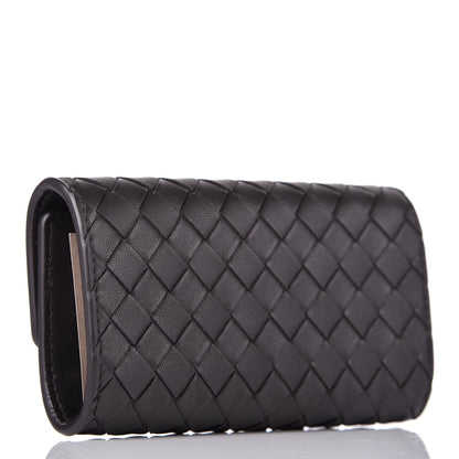 Bottega Veneta Nappa Intrecciato 6 Key Holder Espresso 3 of 7