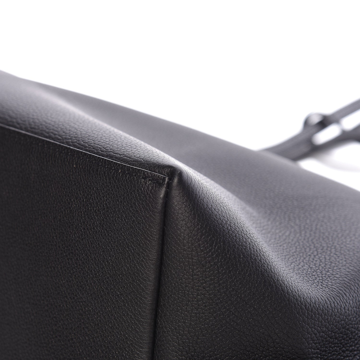 Louis Vuitton Calfskin Lockme Go Tote Black 10 of 13